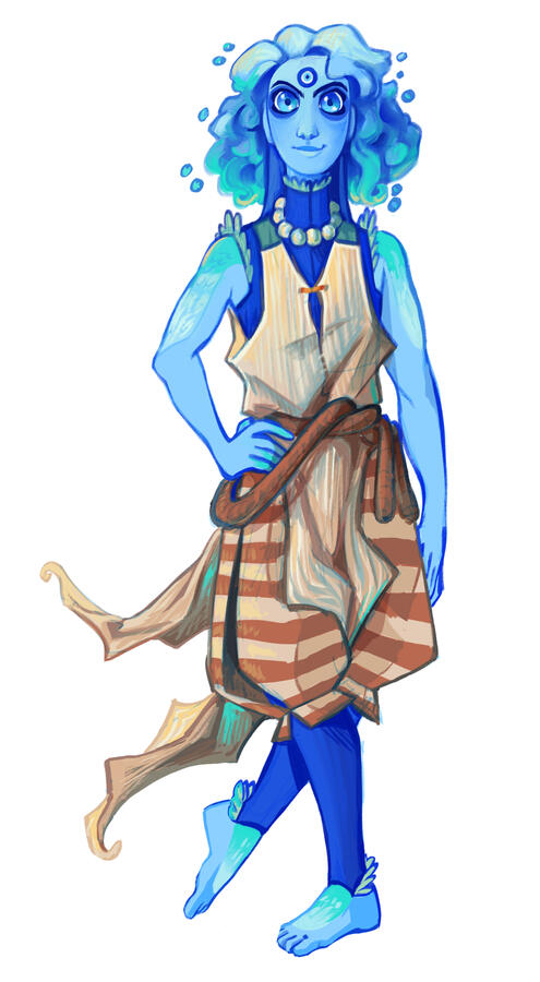 Monk Water Genasi